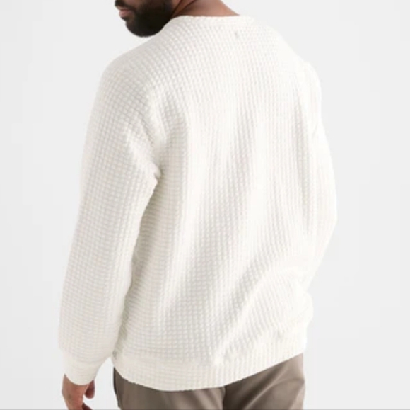 NoBull Men's Quilted Crew Pullover - Picture 2 of 10